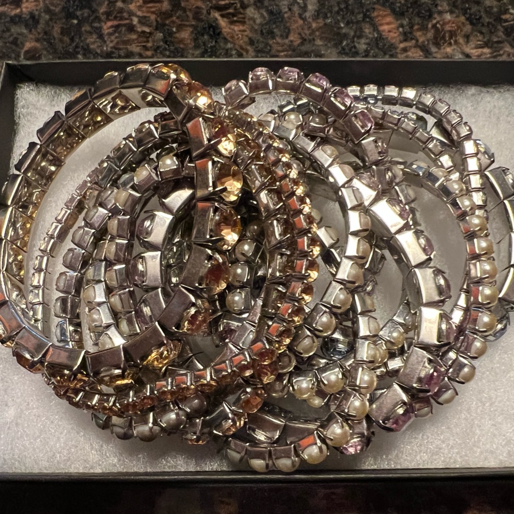 Sparkly bracelets